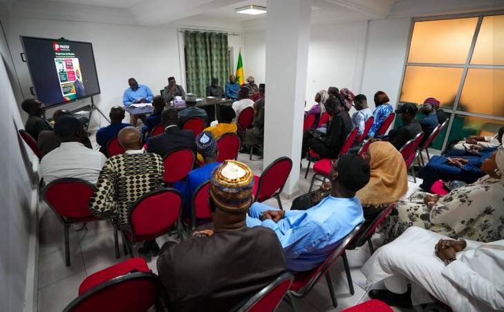 Photos : Sous la présidence du leader du parti, Ousmane Sonko : Le Bureau politique de Pastef–Les Patriotes en réunion à son siège