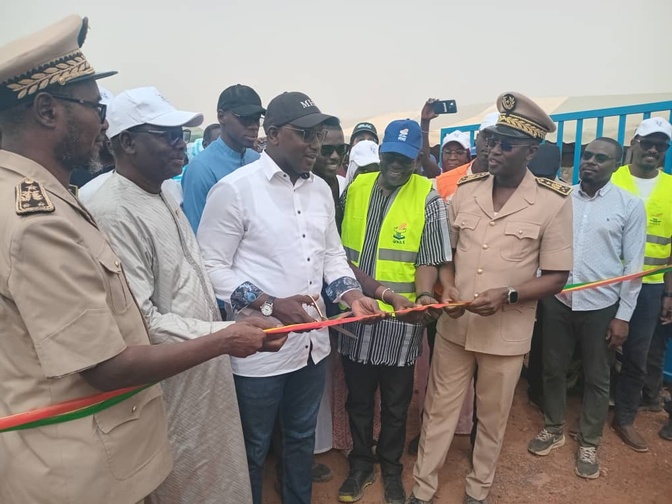 Pour l’Équité territoriale : Dr Cheikh Tidiane Dièye inaugure deux stations de traitements des boues de vidanges à Malem-Hodar et Mbirkilane