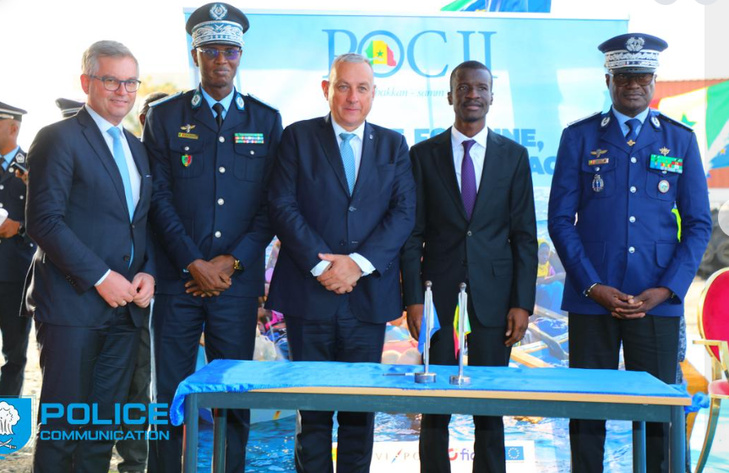 Photos : Mouhamadou Bamba Cissé, Ministre de l’Intérieur et de la Sécurité publique à l’inauguration du Centre de maintenance maritime