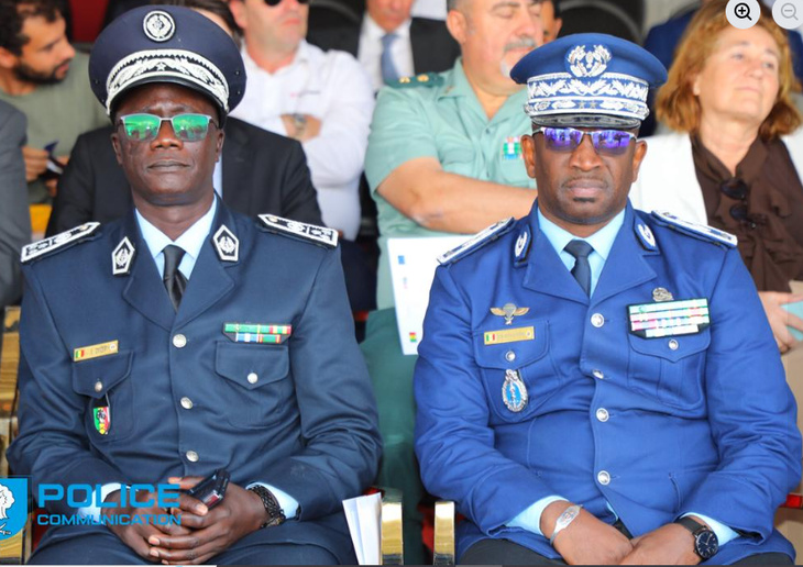 Photos : Mouhamadou Bamba Cissé, Ministre de l’Intérieur et de la Sécurité publique à l’inauguration du Centre de maintenance maritime
