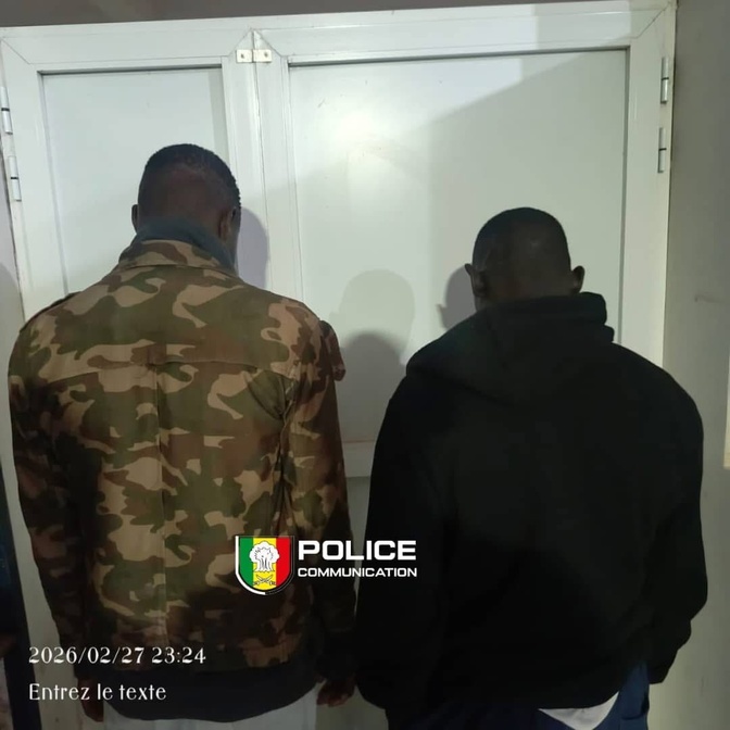 Parcelles Assainies: Deux individus arrêtés pour collecte illicite de données à caractère personnel et chantage sexuel