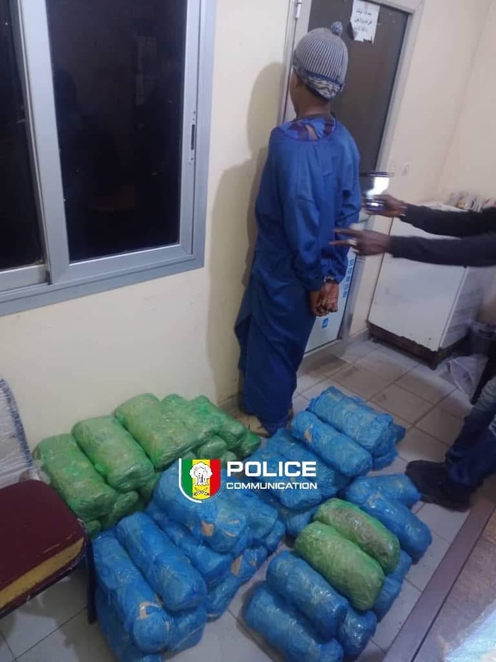 Karang : 49 kg de chanvre indien saisis, un suspect interpelé