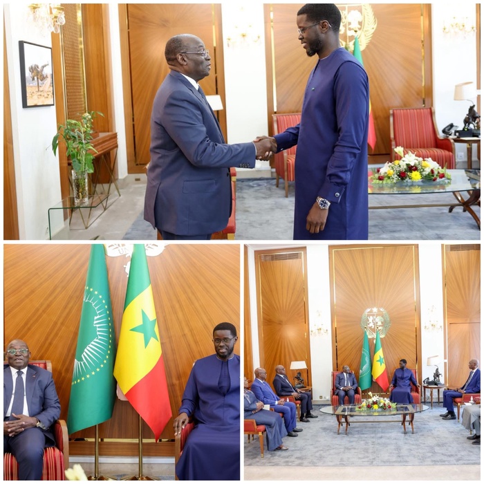 Palais : le Président reçoit le Vice-président de la Côte d’Ivoire en audience