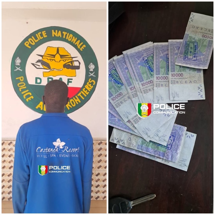 Rosso: un individu déféré devant le parquet pour détention et tentative de mise en circulation de faux billets de banque.