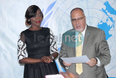 En images la cérémonie de nomination de Coumba Gaolo Seck comme ambassadrice de bonne volonté de l'Onudc 