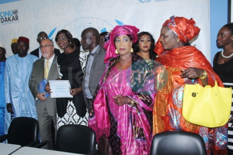 En images la cérémonie de nomination de Coumba Gaolo Seck comme ambassadrice de bonne volonté de l'Onudc 