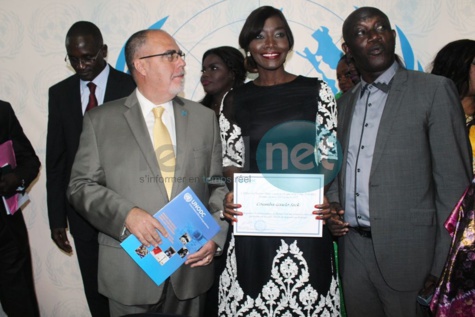 En images la cérémonie de nomination de Coumba Gaolo Seck comme ambassadrice de bonne volonté de l'Onudc 