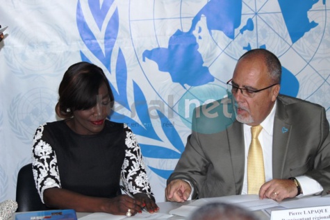 En images la cérémonie de nomination de Coumba Gaolo Seck comme ambassadrice de bonne volonté de l'Onudc 