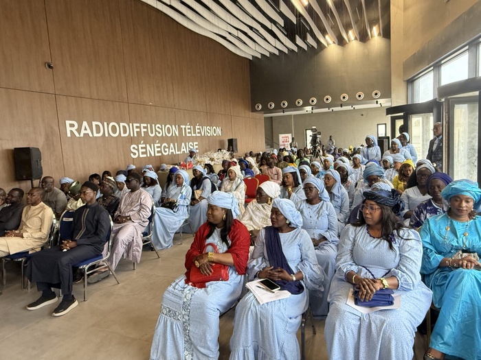 8 mars à la RTS : Pape Alé Niang magnifie l’engagement des femmes dans la mission de service public