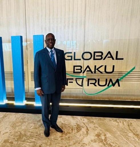Invité d’honneur au Forum de Bakou, Macky Sall plaide pour un multilatéralisme inclusif et rénové