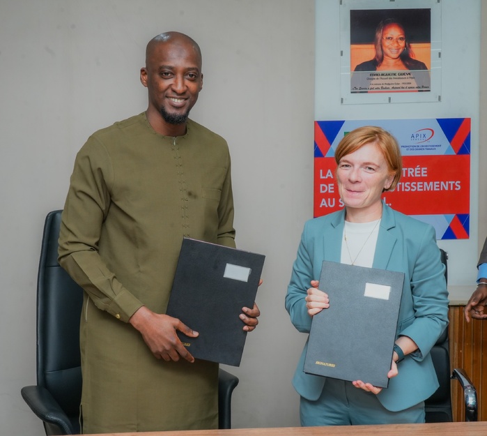 Accès au foncier : L'APIX et la GIZ signent un partenariat stratégique pour faciliter l’investissement (Photos)