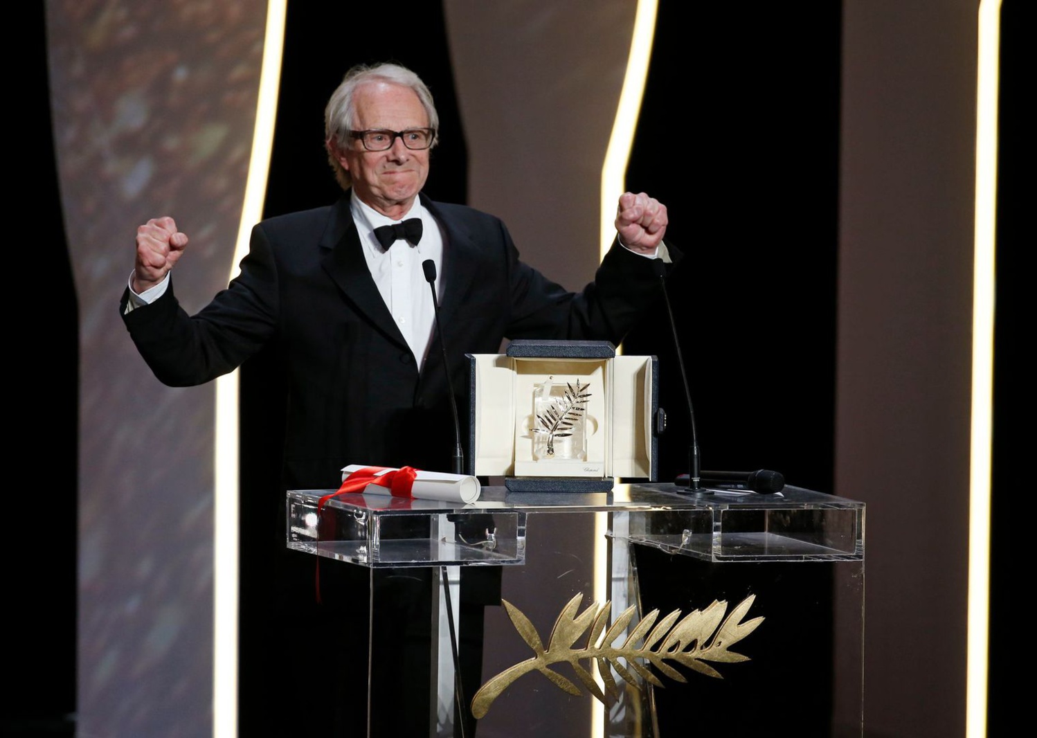 Festival de Cannes 2016 :  C'est le film de Ken Loach "Moi, Daniel Blake" qui décroche la Palme d'or