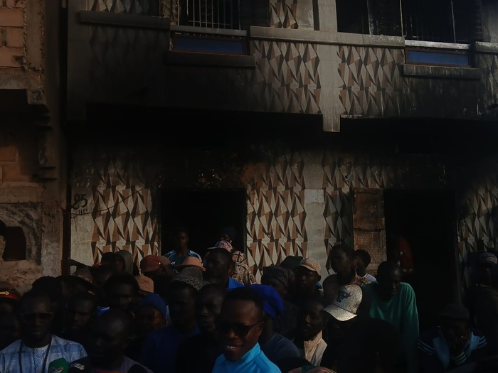 Khonk Yoye : un incendie ravage un magasin, plus de 30 millions de francs de pertes Khonk Yoye : un incendie ravage un magasin, plus de 30 millions de francs de pertes