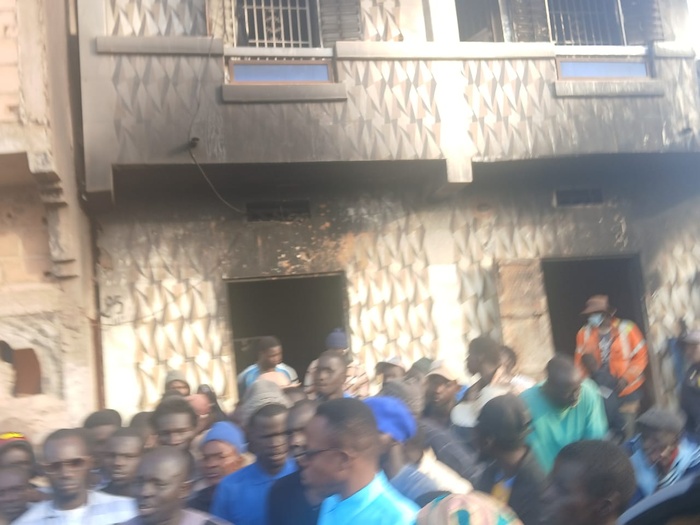 Khonk Yoye : un incendie ravage un magasin, plus de 30 millions de francs de pertes Khonk Yoye : un incendie ravage un magasin, plus de 30 millions de francs de pertes