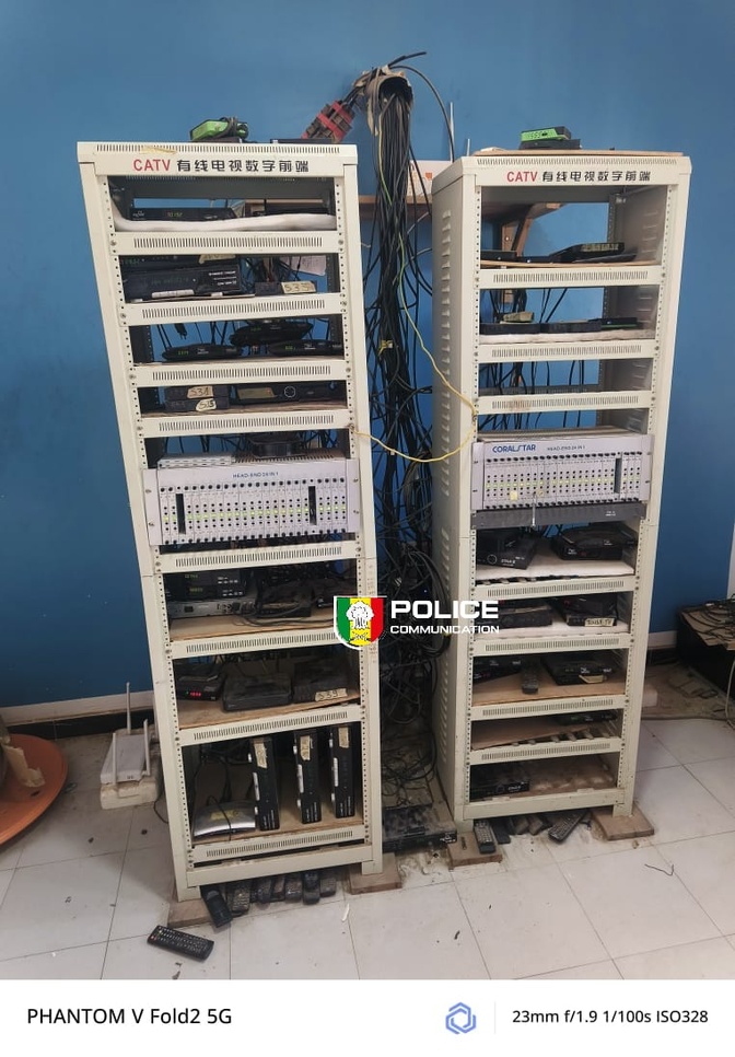 Piraterie audiovisuelle : un réseau de câblodistribution clandestine démantelé à Guédiawaye