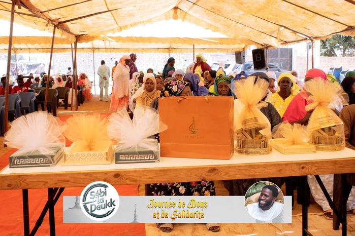 Solidarité 2026 : le Mouvement Sébi La Deukk réussit sa journée de dons