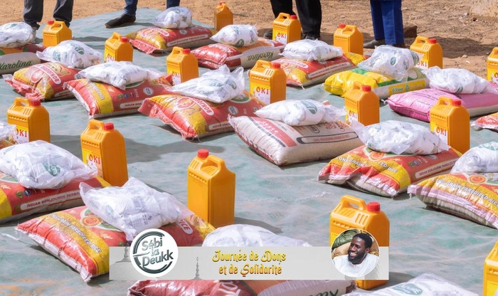 Solidarité 2026 : le Mouvement Sébi La Deukk réussit sa journée de dons