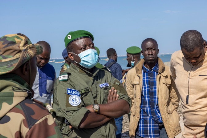 Mbao : Importante saisie de juvéniles de poissons par l’AMP de Gorée Mbao : Importante saisie de juvéniles de poissons par l’AMP de Gorée