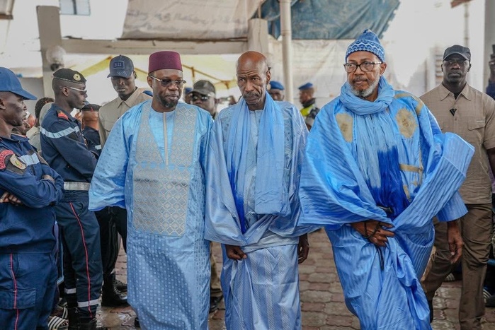 Guéoul : Ousmane Sonko présente les condoléances de l’État après le décès du Khalife Cherif Beuh Aïdara Guéoul : Ousmane Sonko présente les condoléances de l’État après le décès du Khalife Cherif Beuh Aïdara