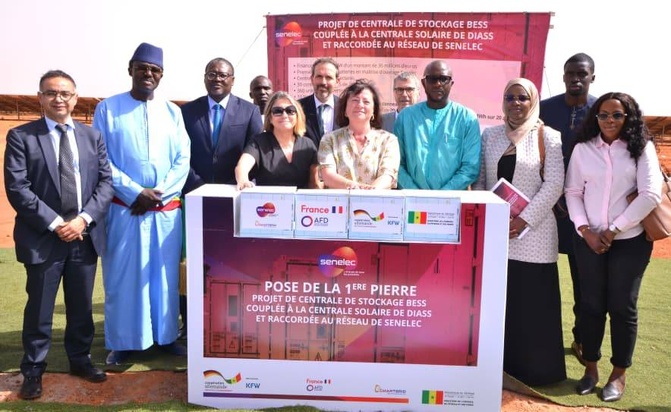 Souveraineté énergétique : La Senelec lance sa première centrale de stockage par batteries (BESS) à Diass
