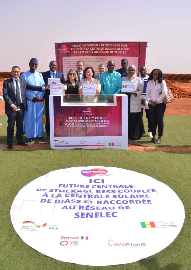 Souveraineté énergétique : La Senelec lance sa première centrale de stockage par batteries (BESS) à Diass