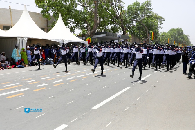 Thiès célèbre l’Indépendance et l’Olympisme : la Police nationale en démonstration