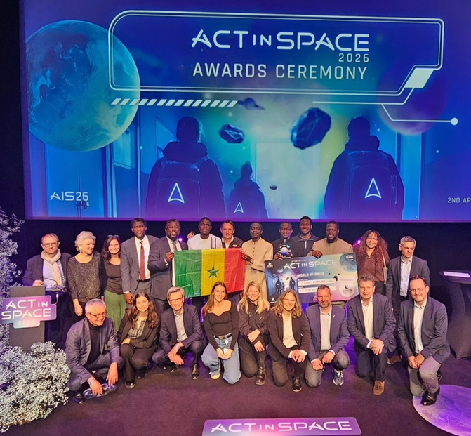 ActInSpace : le Sénégal entre dans l’histoire avec une victoire internationale inédite