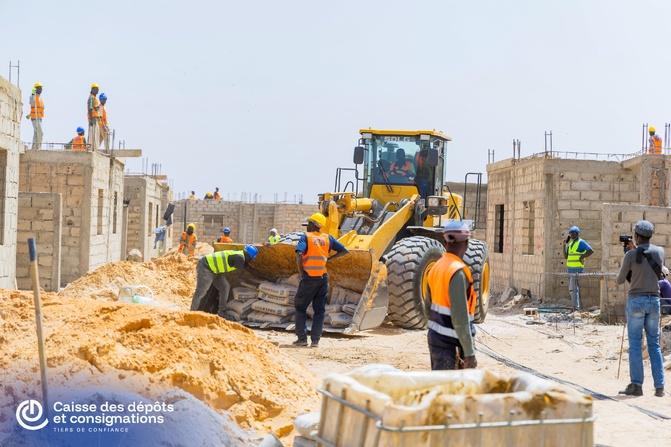 Logements sociaux de Bambilor : la CDC accélère les travaux et annonce des livraisons imminentes
