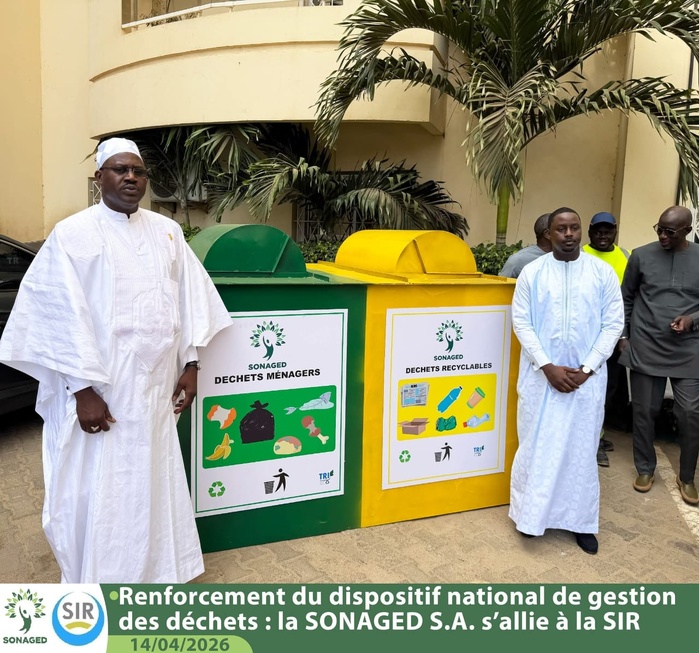 Environnement : la SONAGED s’allie à la SIR pour moderniser la gestion des déchets Environnement : la SONAGED s’allie à la SIR pour moderniser la gestion des déchets