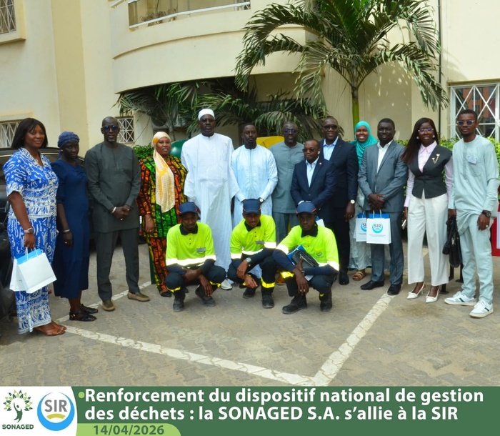 Environnement : la SONAGED s’allie à la SIR pour moderniser la gestion des déchets