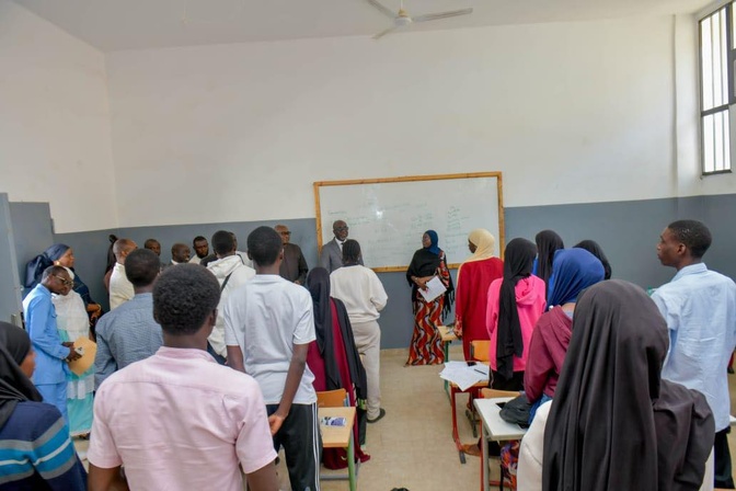 Dakar : Le Lycée Maurice Delafosse, fer de lance de la formation technique sous l'œil du Ministre Amadou Moustapha Ndieck Sarré