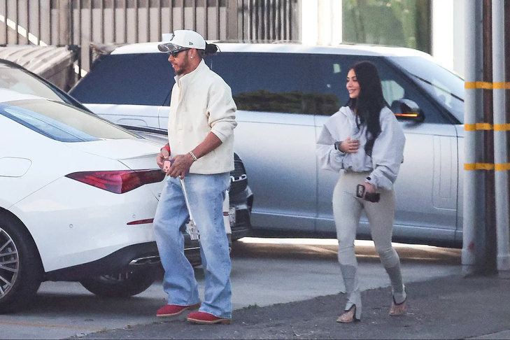 Surpris en pleine session shopping, Kim Kardashian et Lewis Hamilton de plus en plus proches