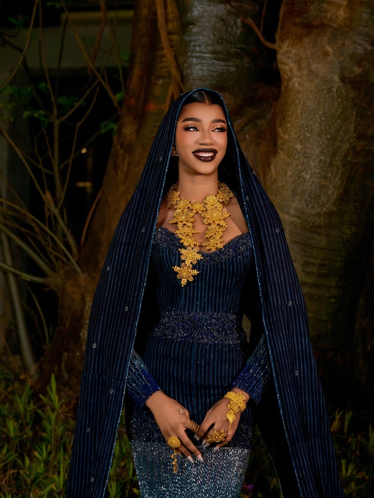 Henné Time : Kiné Ndiaye Rose éblouit dans une robe somptueuse