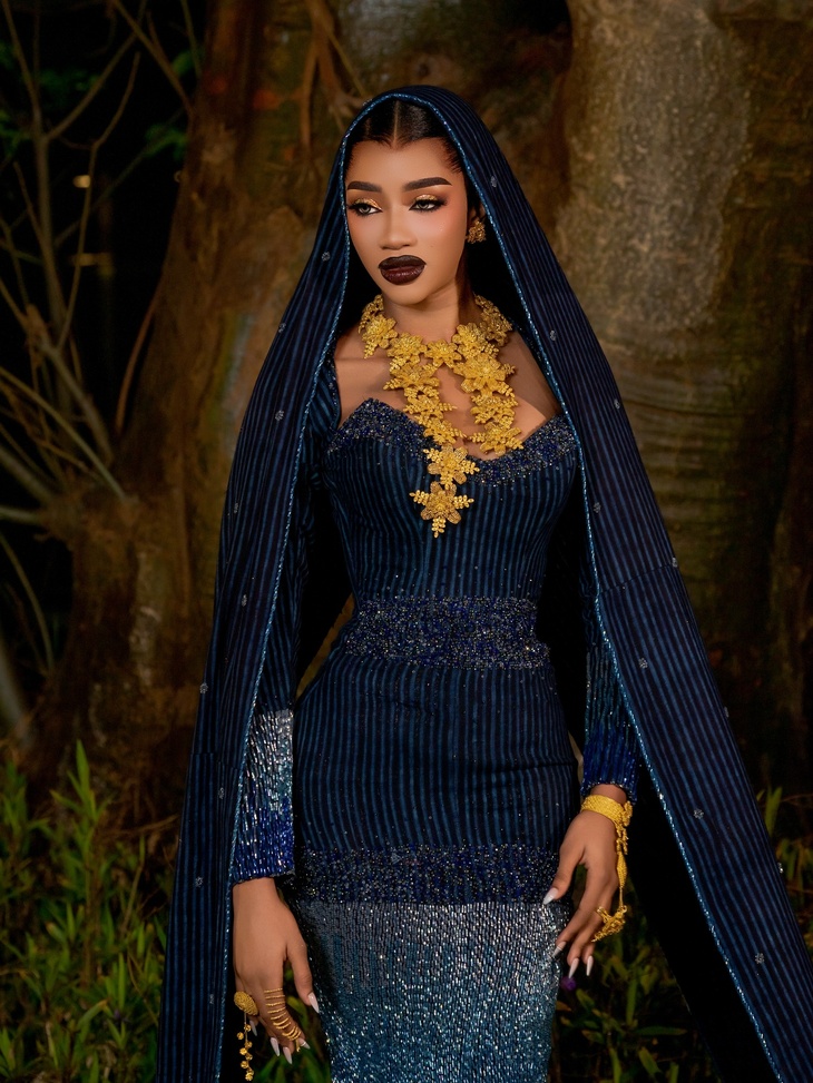 Henné Time : Kiné Ndiaye Rose éblouit dans une robe somptueuse