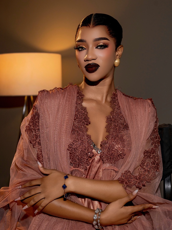 Henné Time : Kiné Ndiaye Rose éblouit dans une robe somptueuse