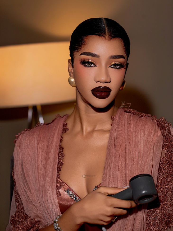 Henné Time : Kiné Ndiaye Rose éblouit dans une robe somptueuse