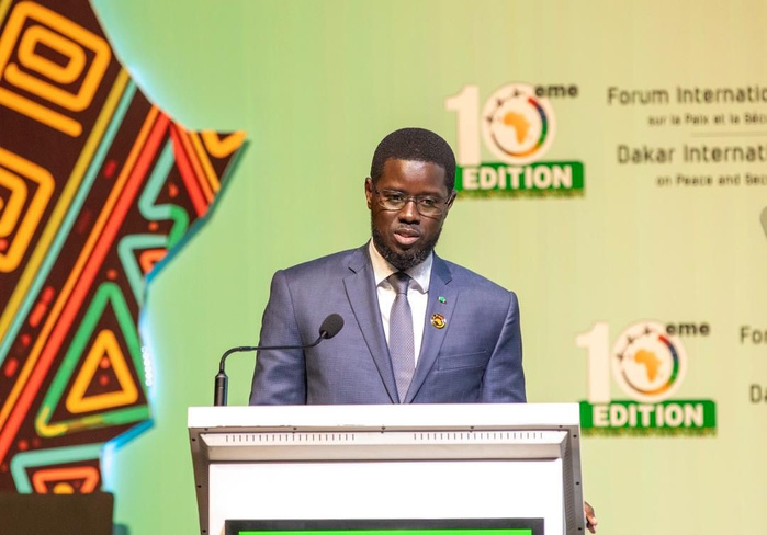 Forum de Dakar:  Bassirou Diomaye Faye appelle à une Afrique plus souveraine et proactive