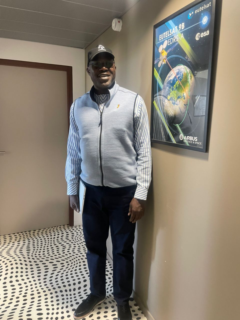 Visite du Directeur Général de la SONAGED SA (www.sonaged.sn) au Centre Spatial de l’Université de Montpellier (CSUM) :