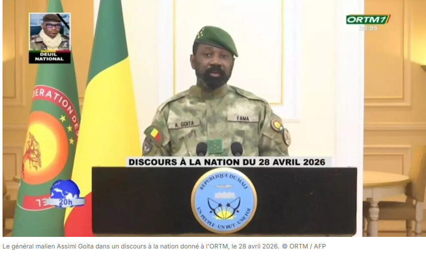 Mali: après les attaques, Assimi Goïta affirme que la situation d'une «extrême gravité» est «maîtrisée»