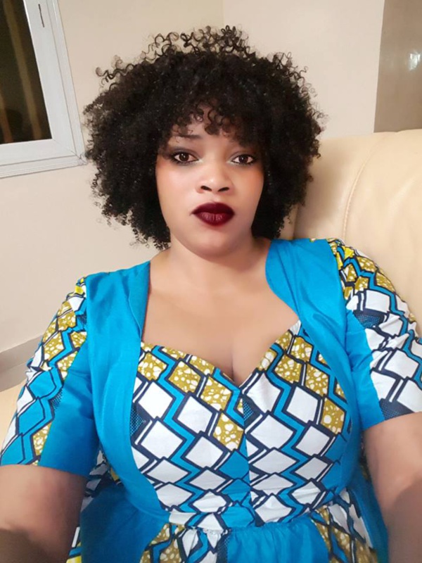 Boury Bathily toute ravissante en mode nappy