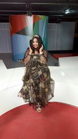 Aicha Diouf de la 2Stv en toute beauté dans cette tenue traditionnelle