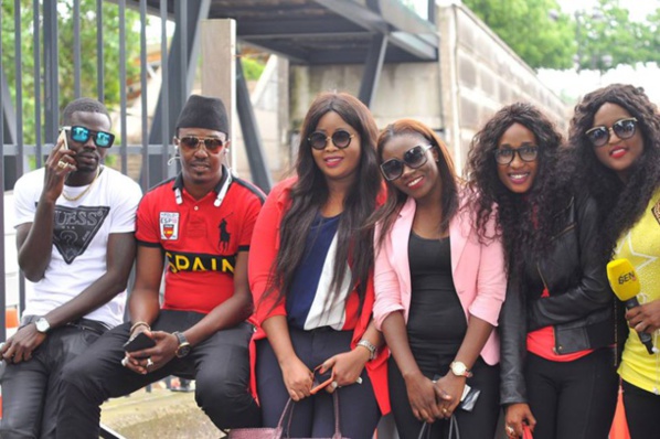 La team Sen tv au Bercy de Waly