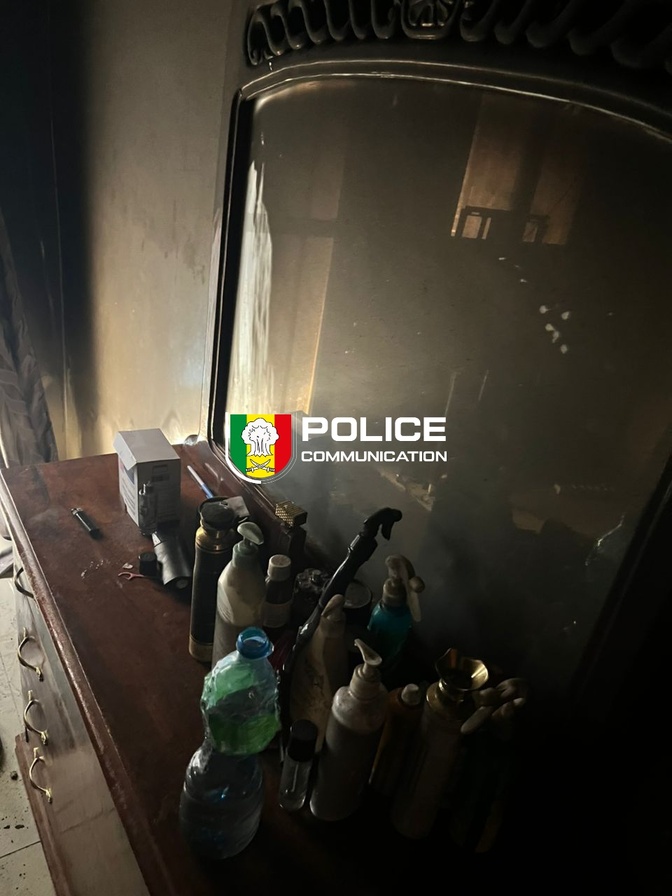 Grand-Yoff : une femme arrêtée pour incendie criminel après avoir brûlé le studio de son ex-compagnon
