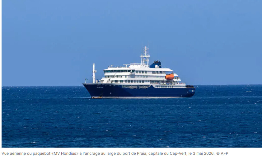 Épidémie présumée d'hantavirus sur un bateau de croisière: «Situation médicale grave» et trois décès