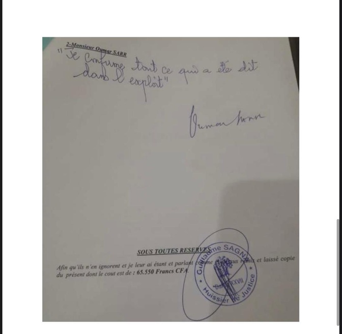 AFFAIRE SAMUEL SARR / CHEIKH AMAR : ces éléments nouveaux qui blanchiraient Samuel Sarr AFFAIRE SAMUEL SARR / CHEIKH AMAR : ces éléments nouveaux qui blanchiraient Samuel Sarr
