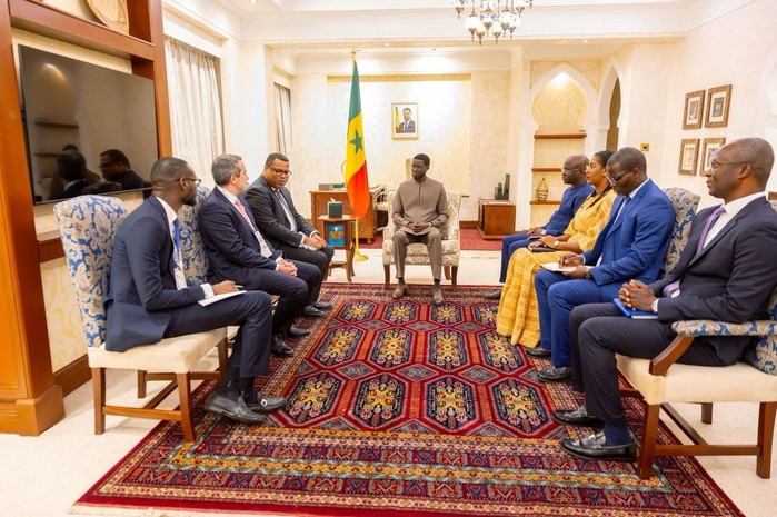 Nairobi : Bassirou Diomaye Faye échange avec le président du groupe Meridiam