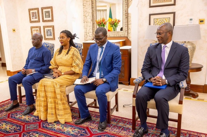 Nairobi : Bassirou Diomaye Faye échange avec le président du groupe Meridiam