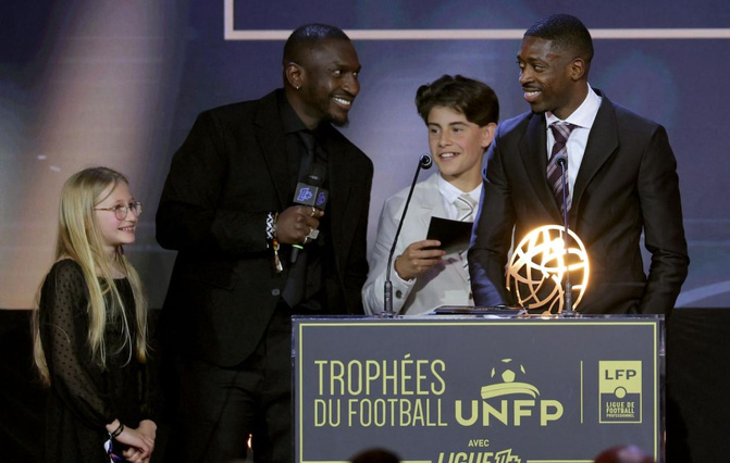 Trophées UNFP : Ousmane Dembélé sacré meilleur joueur de Ligue 1 pour la deuxième année consécutive