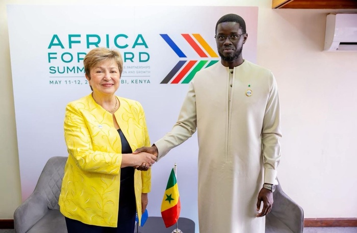 Diomaye Faye et Kristalina Georgieva évoquent les solutions à la dette du Sénégal