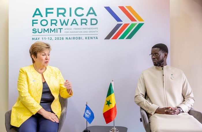 Diomaye Faye et Kristalina Georgieva évoquent les solutions à la dette du Sénégal